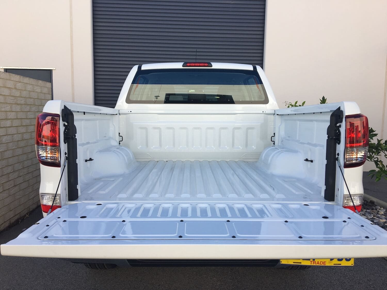 White Mazda - Before