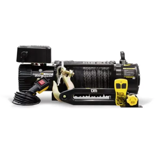 Torq Winch 12000LB with Black Synthetic Rope - TJM