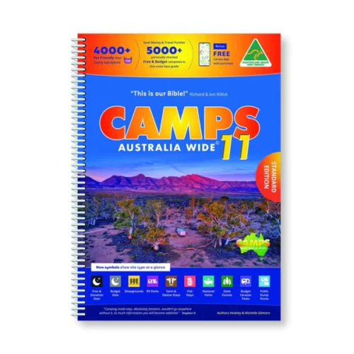 Camps 11 Australia Wide Map - Hema Maps