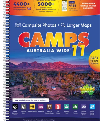 Camps 11 Spiral B4 Easy - Hema Maps