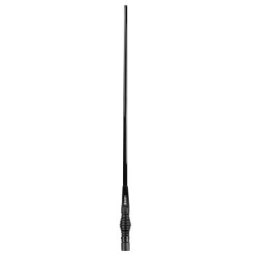 Heavy Duty Fibreglass Raydome Antenna – BLACK (6.6 dBi Gain) - Uniden