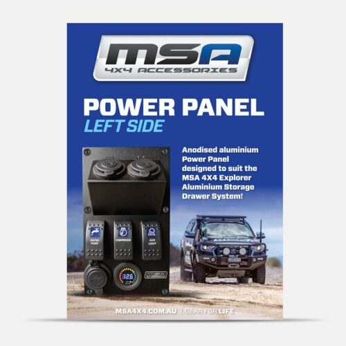 Power Panel - Right Side - MSA 4X4 Accessories