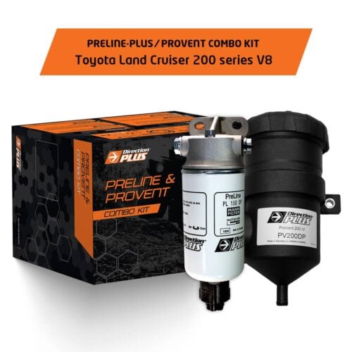 Preline-Plus Pre-Filter + Provent Combo Kit - Toyota Landcruiser 200 Series - Direction Plus
