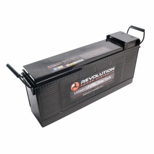 12v 100 Ah Slimline High Draw Lithium Battery - Revolution Power Solutions
