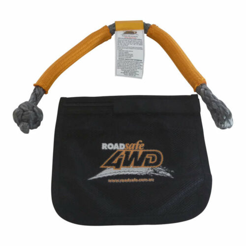 4wd Soft Shackle with Orange Sheath and Drying Bag - Roadsafe