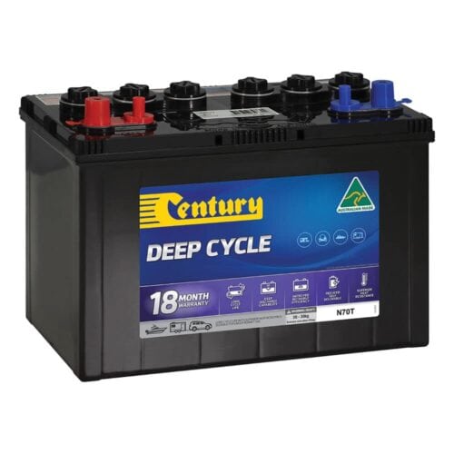N70T Maintenance Free Flooded Deep Cycle Battery - Century Batteries