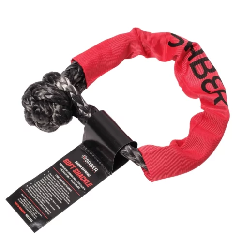 18,000KG SaberPro Soft Shackle with Sheath - Saber Offroad
