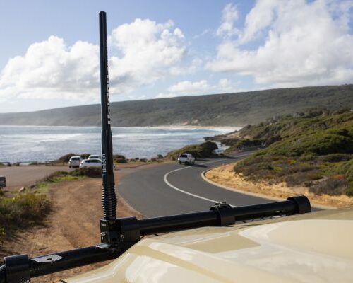 Fibreglass Raydome Antenna - Black - Uniden