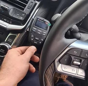 GMF stainless UHF Hand piece Holder.