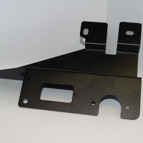 Trailer Plug Bracket - 7pin Round Plug and 1 Anderson Plug - LC300 - M4C