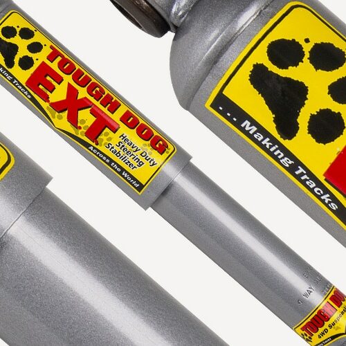 Ext Heavy Duty Steering Damper - Tough Dog