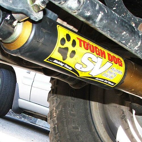 SV Adjustable Steering Damper - Tough Dog