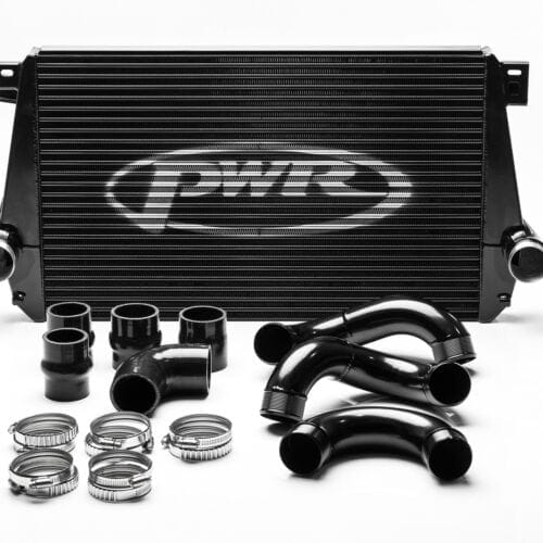 PWR 42mm Intercooler and Pipe Kit (Amarok 2.0L 12-17) Black