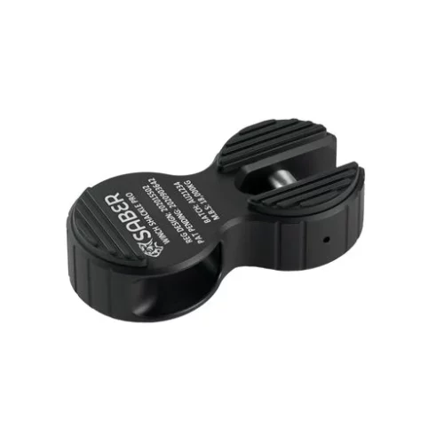 7075 Alloy Winch Shackle Pro - Cerakote Black - Saber Offroad