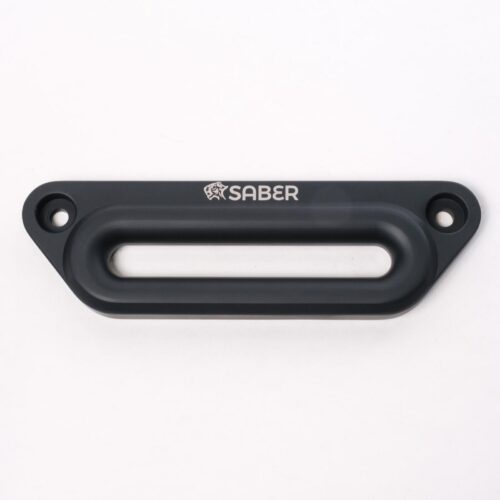 6061 Aluminium Offset Fairlead - Cerakote Black - Saber Offroad