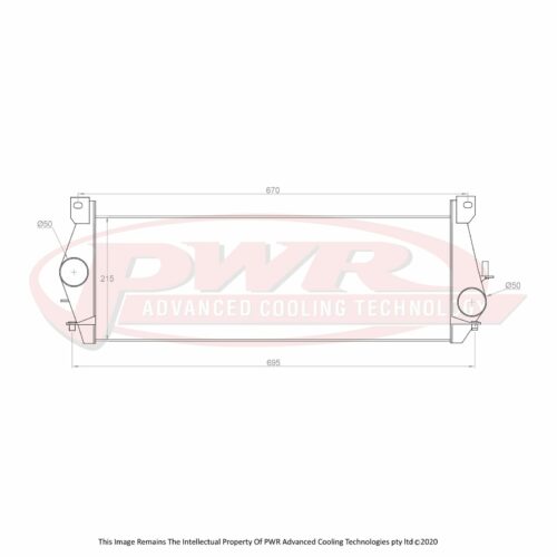 55mm Intercooler (Land Rover Defender TD5 98-06)
