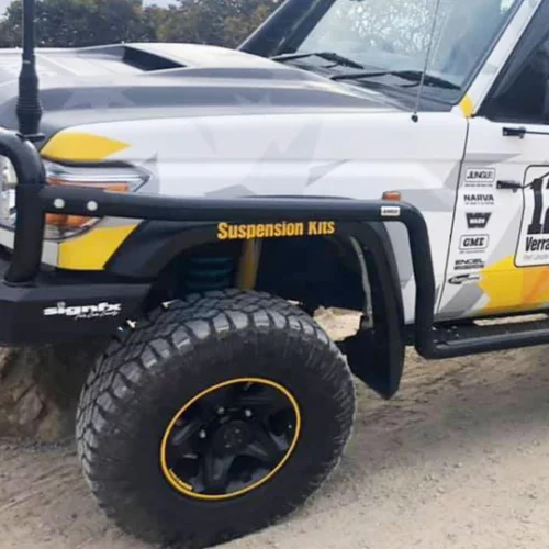 SIDE RAILS TOYOTA LANDCRUISER 79 SERIES