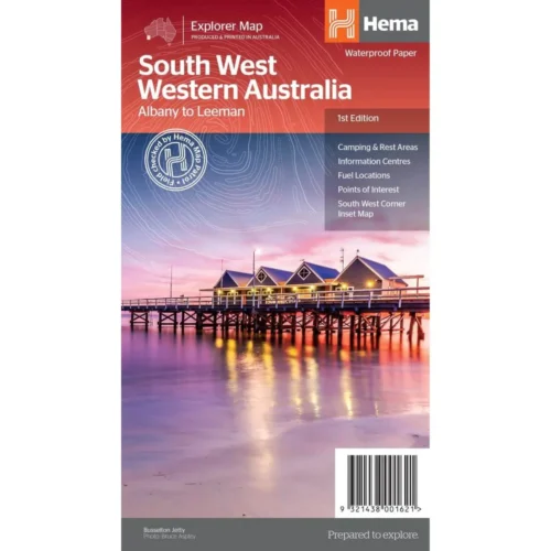 HEMA South West Western Australia map - 9321438001621