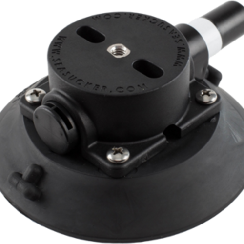 114 mm SeaSucker Black Vacuum Mount